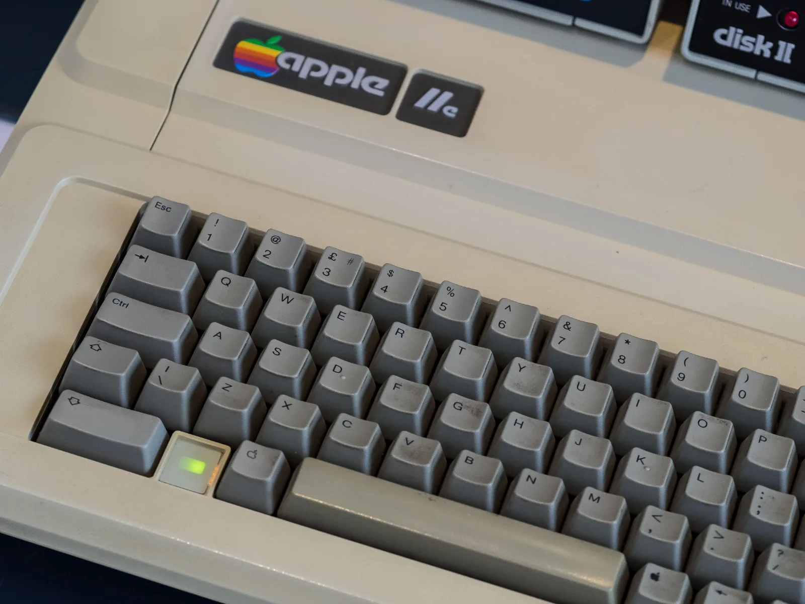 Teclado vintage Apple