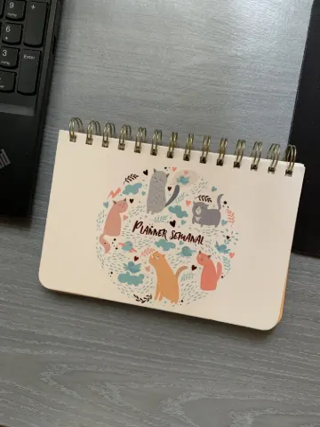 Planner semanal de gatitos